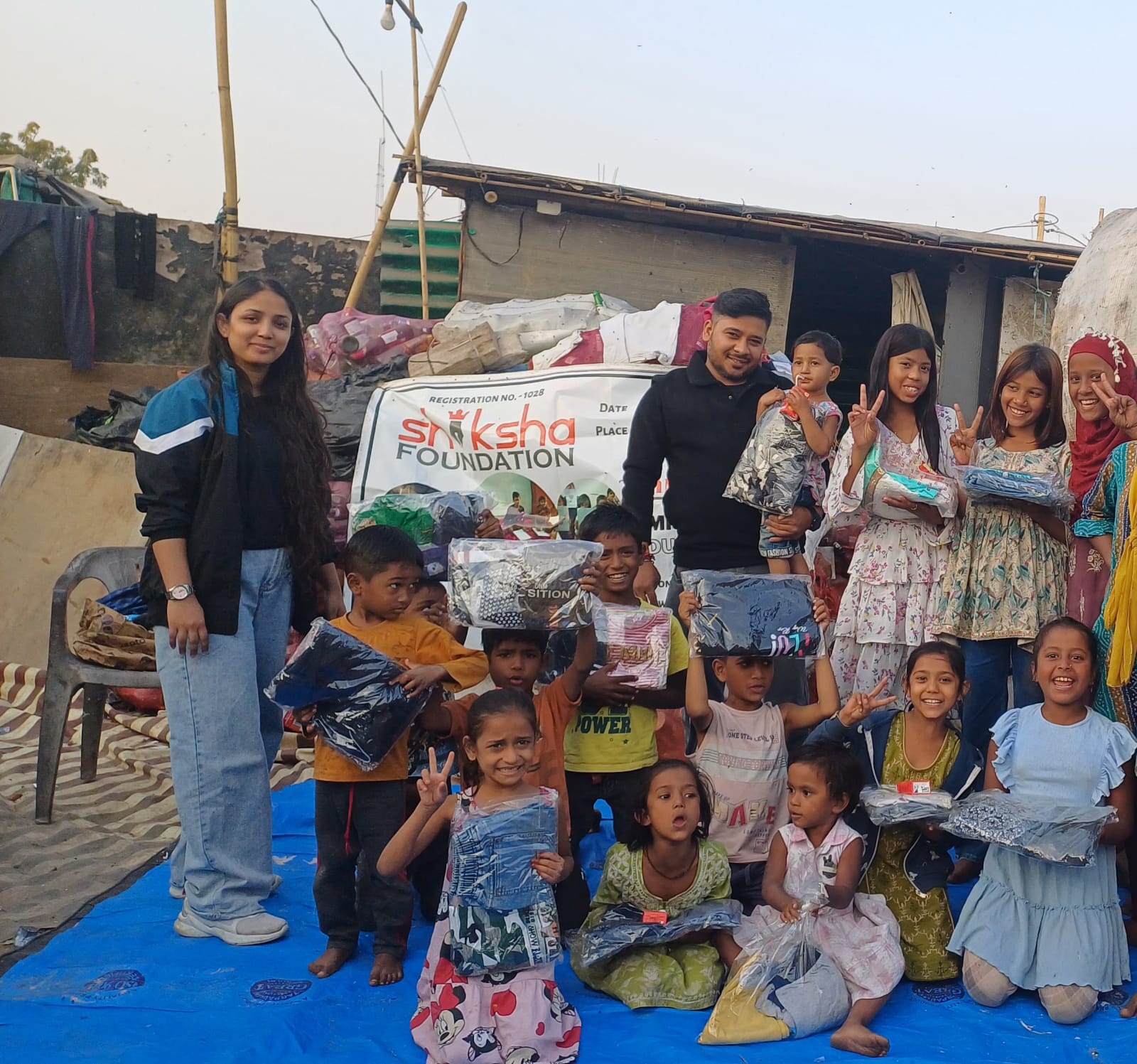 Food and nutrition distribution for children