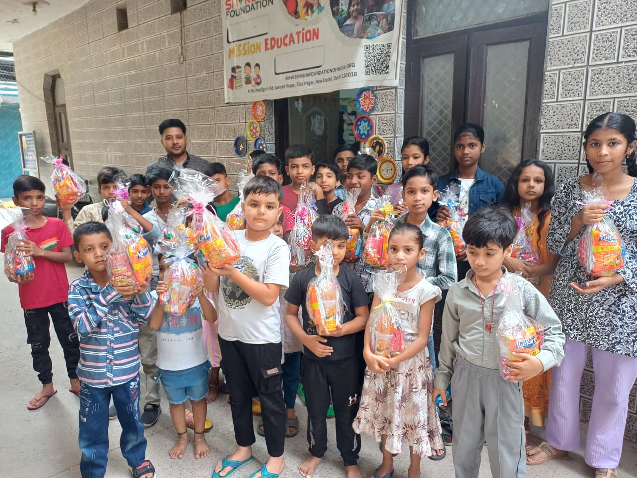 Shiksha Foundation children at a learning center